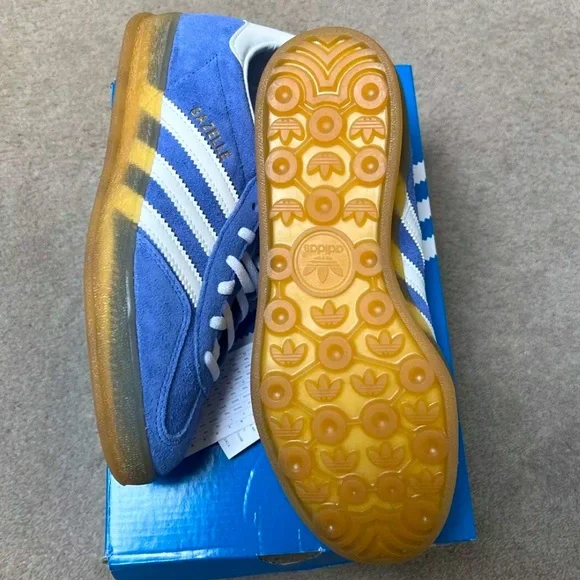 💙 ADIDAS GAZELLE INDOOR BLUE FUSION 💙 - Picture 4 of 4